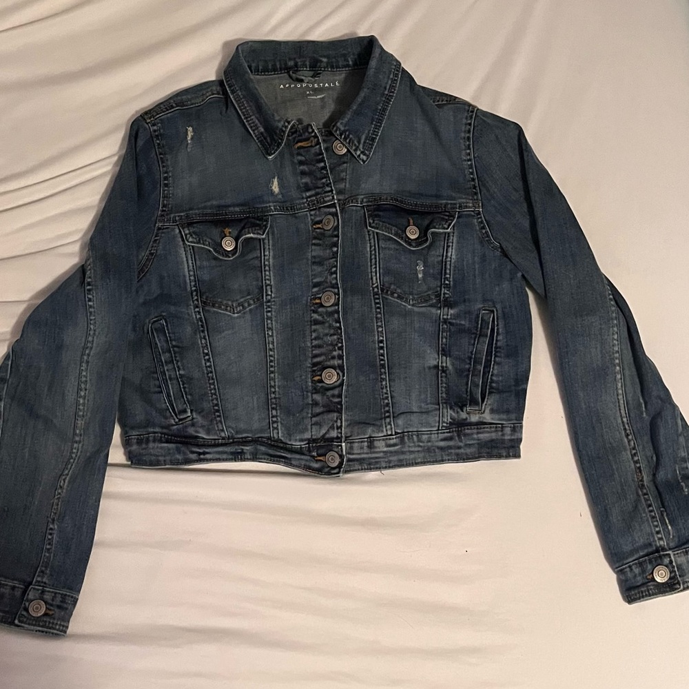 Aeropostale Cropped Jean Jacket